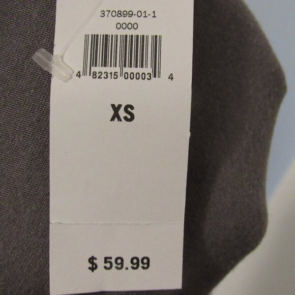 NWT Banana Republic Joggers Womens XS Gray Tapered Pull-On Ankle Zip Pockets - Picture 5 of 8